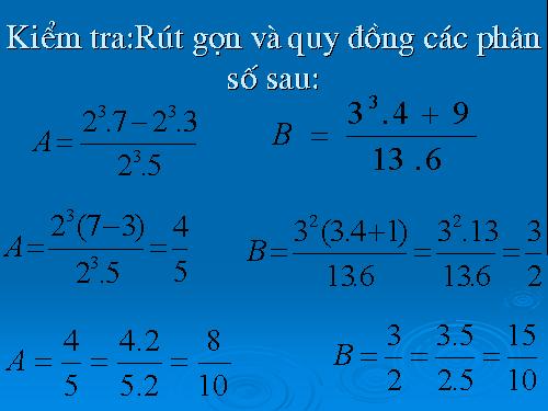 Chương III. §7. Phép cộng phân số