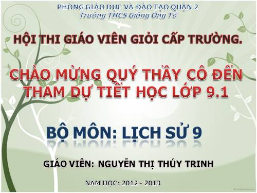 Bai 12. Những thành tựu chủ yếu và ý nghĩa lịch sử của cách mạng khoa học - kĩ thuật