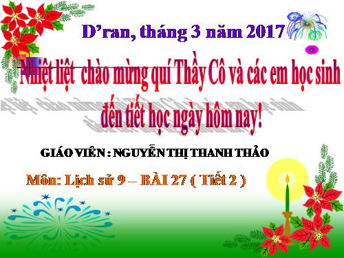 Bài 27. Cuộc kháng chiến toàn quốc chống thực dân Pháp xâm lược kết thúc (1953 - 1954)