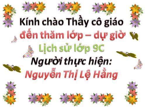 Bài 19. Phong trào cách mạng trong những năm 1930 -1935