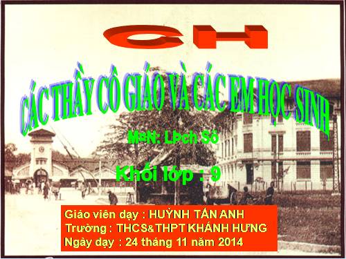Bài 14. Việt Nam sau Chiến tranh thế giới thứ nhất