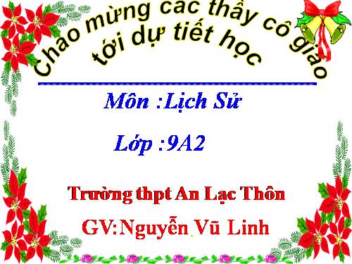 Bài 3. Quá trình phát triển của phong trào giải phóng dân tộc và sự tan rã của hệ thống thuộc địa