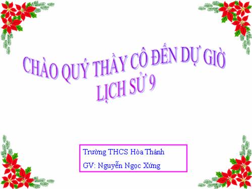Bài 22. Cao trào cách mạng tiến tới Tổng khởi nghĩa tháng Tám năm 1945