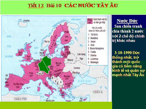 Bài 10. Các nước Tây Âu