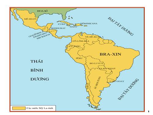 Bài 7. Các nước Mĩ La-tinh