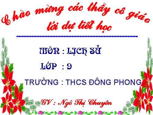 Bài 13. Tổng kết lịch sử thế giới từ sau năm 1945 đến nay