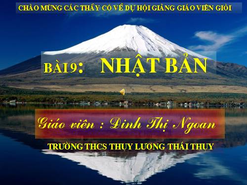 Bài 9. Nhật Bản