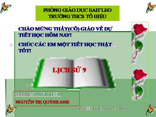 Bài 27. Cuộc kháng chiến toàn quốc chống thực dân Pháp xâm lược kết thúc (1953 - 1954)