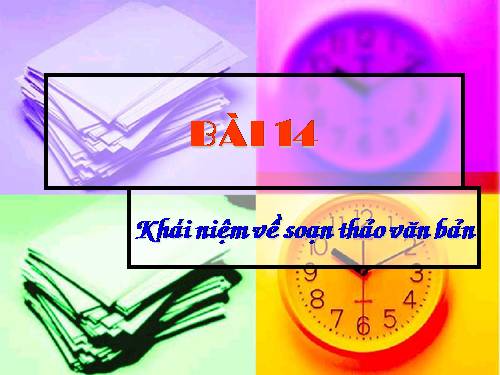 bài 14: Khái niệm về stvb