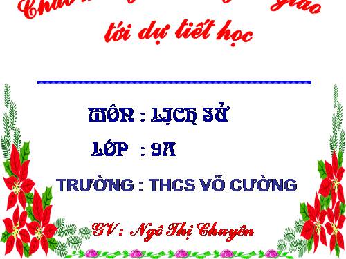 Bài 25. Những năm đầu của cuộc kháng chiến toàn quốc chống thực dân Pháp (1946-1950)