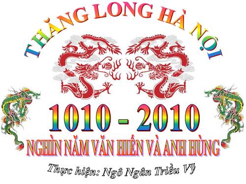 THĂNG LONG HÀ NỘI