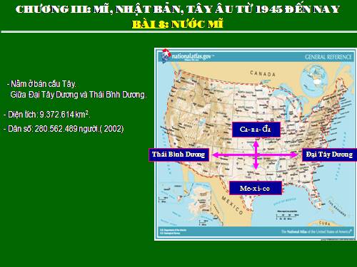 Bài 8. Nước Mĩ