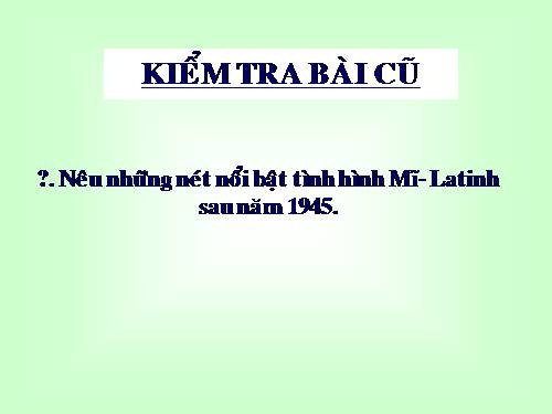 Bài 8. Nước Mĩ