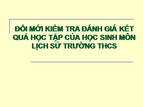 doi moi kiem tra danh gia