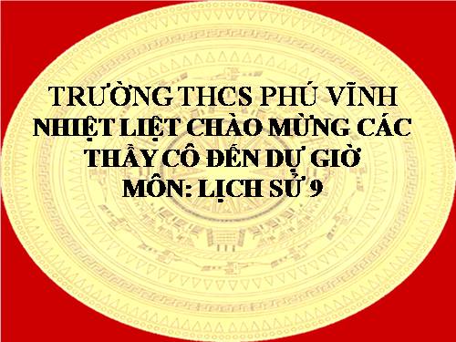 Bài 23. Tổng khởi nghĩa tháng Tám năm 1945 và sự thành lập nước Việt Nam Dân chủ Cộng hoà