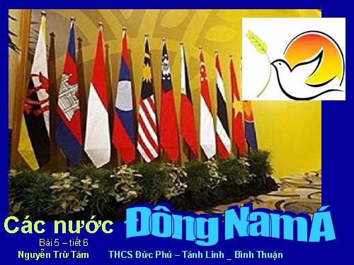 Bài 5. Các nước Đông Nam Á