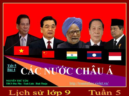 Bài 4. Các nước châu Á