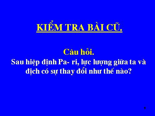 Bài 30. Hoàn thành giải phóng miền Nam, thống nhất đất nước (1973 - 1975)