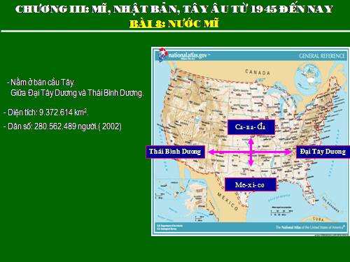 Bài 8. Nước Mĩ