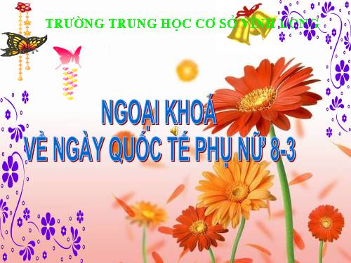 Ngoại khóa giáo dục gi[í tính