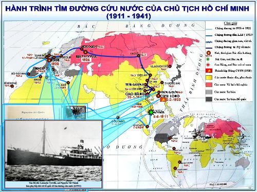 Hành trình tìm đường cứu nước của Hồ Chí Minh