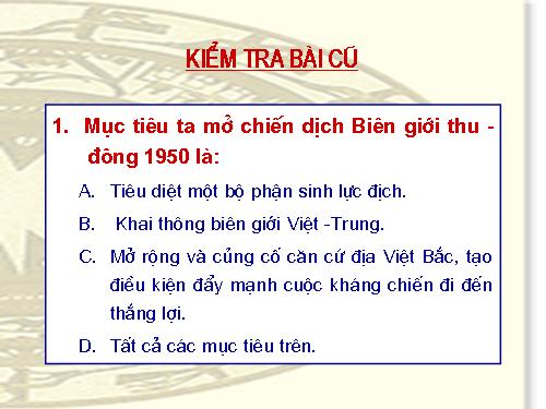 Bài 27. Cuộc kháng chiến toàn quốc chống thực dân Pháp xâm lược kết thúc (1953 - 1954)