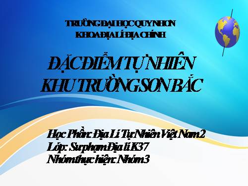 khu trường sơn bắc