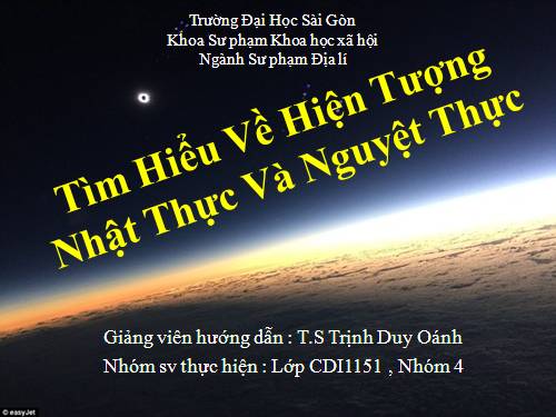 nhật thực nguyệt thực