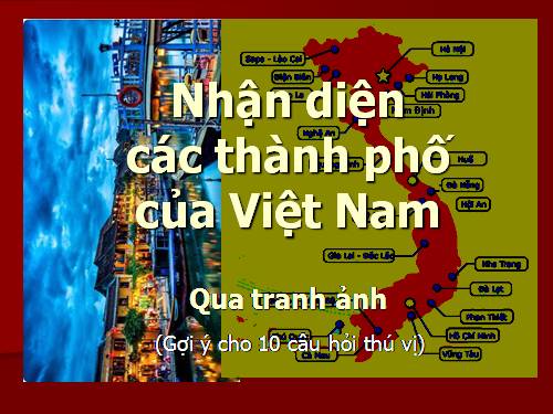 Nhận dạng thành phố Việt Nam