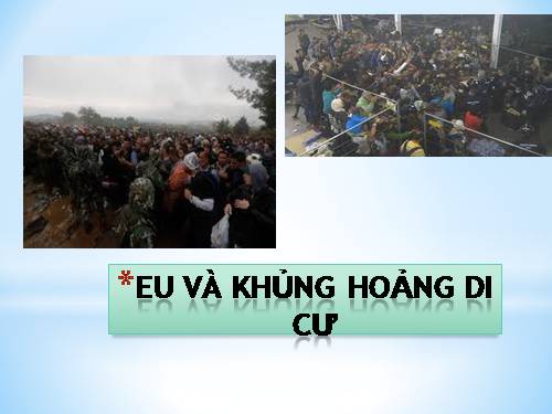 Bài 7. Liên minh châu Âu (EU)