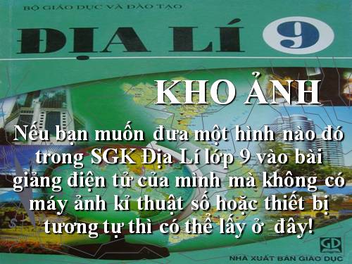 kho ảnh địa lý 9