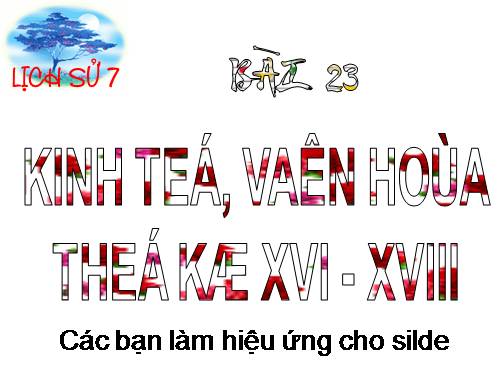 Bai 23 - kinh te xa hoi