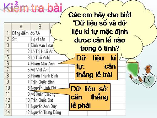 Bài 6. Định dạng trang tính