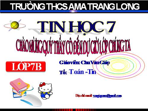 Bài 5. Thao tác với bảng tính