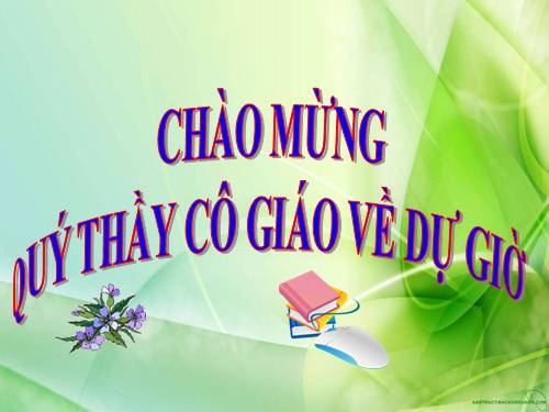 Bài 5. Thao tác với bảng tính