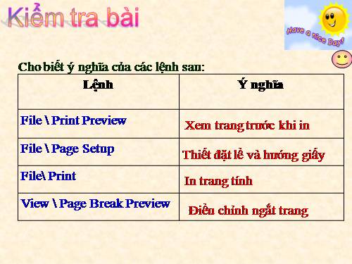 Bài 8. Sắp xếp và lọc dữ liệu