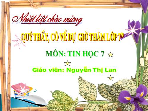 Bài 6. Định dạng trang tính