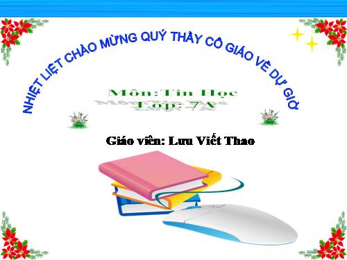 Bài 5. Thao tác với bảng tính