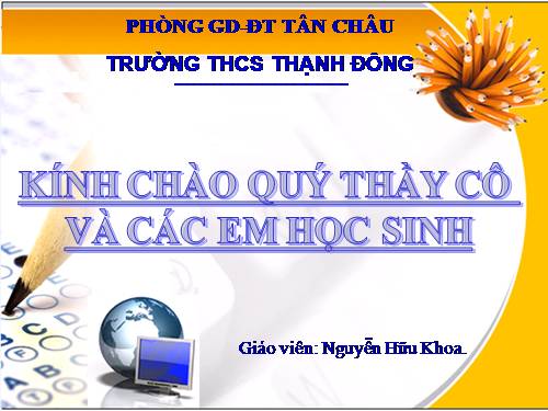 Bài 3. Thực hiện tính toán trên trang tính