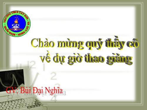 Bài 3. Thực hiện tính toán trên trang tính