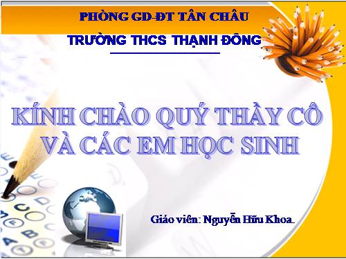 Bài thực hành 1. Làm quen với chương trình bảng tính Excel