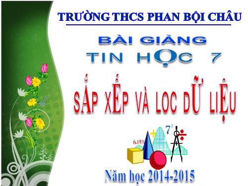 Bài 8. Sắp xếp và lọc dữ liệu