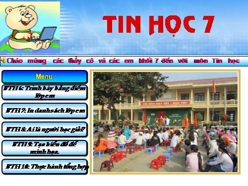 Bài thực hành 10. Thực hành tổng hợp