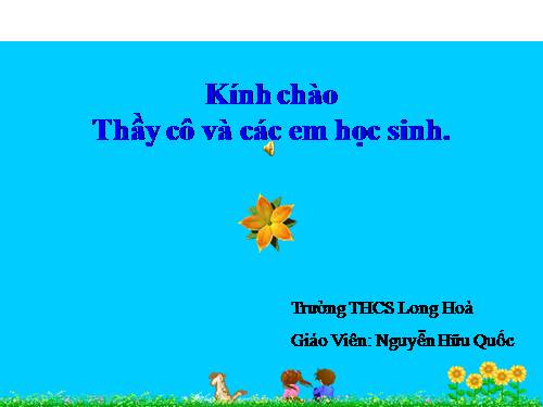 Bài 5. Thao tác với bảng tính