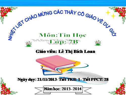Bài 5. Thao tác với bảng tính