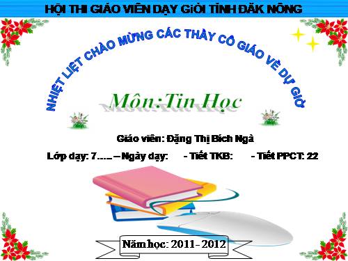 Bài 5. Thao tác với bảng tính