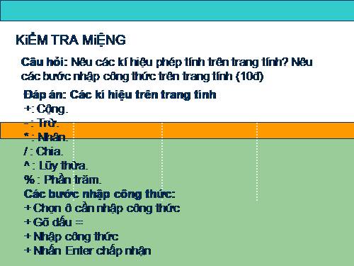 Bài thực hành 3. Bảng điểm của em