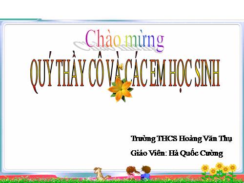 Bài 5. Thao tác với bảng tính