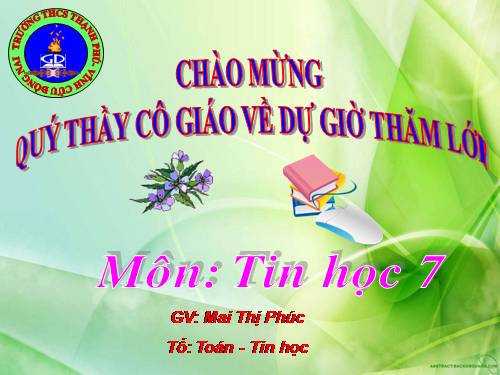 Bài 5. Thao tác với bảng tính