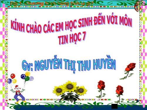 Bài 1. Chương trình bảng tính là gì?